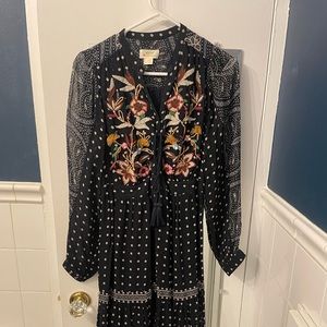 Anthropologie Maeve Cassidy Midi Dress Size 4